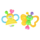 7Pcs Newborn Toddler Baby Shaking Bell Rattles Teether Toys Kids Hand Toys PVES
