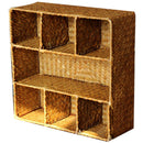 7 Plaids Storage Baskets Style Made From Sea Straw Sundries Home Storages H