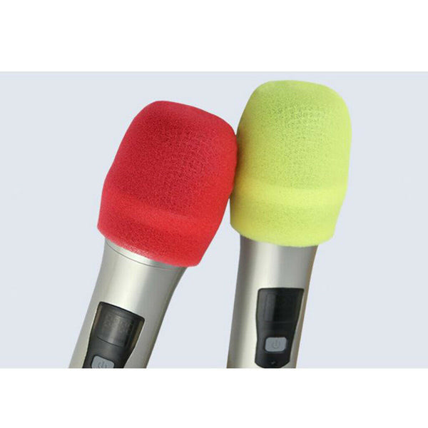 400 Pairs of Sanitary Foam Microphone Cover for Karaoke KTV Stage Mic Covers