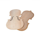 Violin Top and Back Unfinished Violin Parts 4/4 Spruce Top and Maple Back D