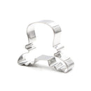 christmas reindeer head cookie cutter biscuit metal mold tool stainless steel OZ