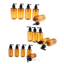 5x 100mL Plastic Empty Pump Bottle Travel Shampoo Lotion Body Wash Container