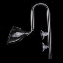 13mm Plant Aquarium Clear Glass Lily Pipe Inflow and Lily Pipe Outflow