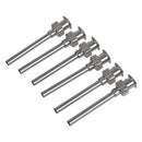 Stainless Steel Luer Lock Dispensing Needle Tip, 12 Gauge, 2.05mm ID x 2.8m U7K1