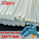 Glue Sticks Hot Melt Long Length for Glue Gun 7mm*100mm Thick Sticks 10X/SET