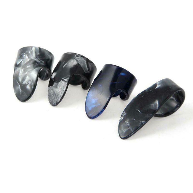 1 Thumb + 3 Finger Acoustic Nail Celluloid Jim Guitar Banjo Thumb Picks Plectrum