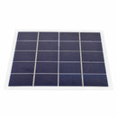 6.8x6.9 Inch 4W 5V Polycrystalline Silicon Solar Panel DIY with Alligator Clips