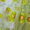 Door Window Scarf Sheer Floral Curtain Drape Panel Voile Valances