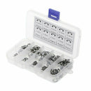 200Pcs Stainless Steel E Clip Washer Assortment Kit Circlip Retaining Ring