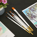 6pcs Oil Paint Drawing Brushes Kids DIY Watercolor Oil Acrylic Painting Pen