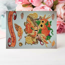 4pcs 5D DIY Drills Diamond Painting Greeting Cards Thanksgiving Party Gifts