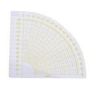 tailor sewing tools quilting patchwork scrapbook circle fan foot seam ruler AS3C
