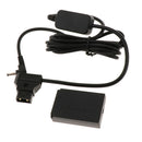 DR-E12 DC Coupler with Cable For Canon EOS M, EOS M2, EOS M10, EOS M50, EOS M100
