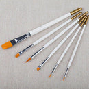 6Pcs/Kit Art Painting Brushes Acrylic Oil Watercolor Artist Paint Brush Dulcet~