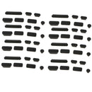 New 56x Silicone Anti-Dust USB Port Plug Cover Stopper For Laptop Notebook