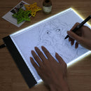 Portable A4 LED Drawing Tablet USB Powered Electronic Art Digital Graphic Pad