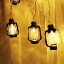 1.6m LED Kerosene Light String Battery Operated Garland Lantern Fairy Lamp
