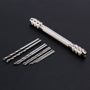 0.5-3.2mm Mini Manual Aluminum Hand Drill Chuck Twsit Micro Drill Bit Tool