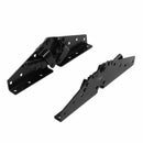 metal Steel Black Sofa Bed Bedding Furniture Adjustable 3-Position Angle Me