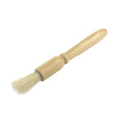 Coffee Grinder Cleaning Brush, Heavy Wood Handle & Natural Bristles Espresso