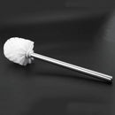 Replacement Toilet Brush, Stainless Steel, White, 8*35cm