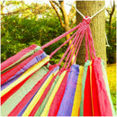Hammock for 2 persons 200cm * 150cm up to 200 kg Red