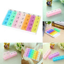 Large 28 Compartment Pill Box 7 Day Medicine Storage Organizer Container Case