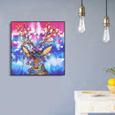 5D DIY Special Shaped Diamond Painting Elk Cross Stitch Mosaic Craft Kit