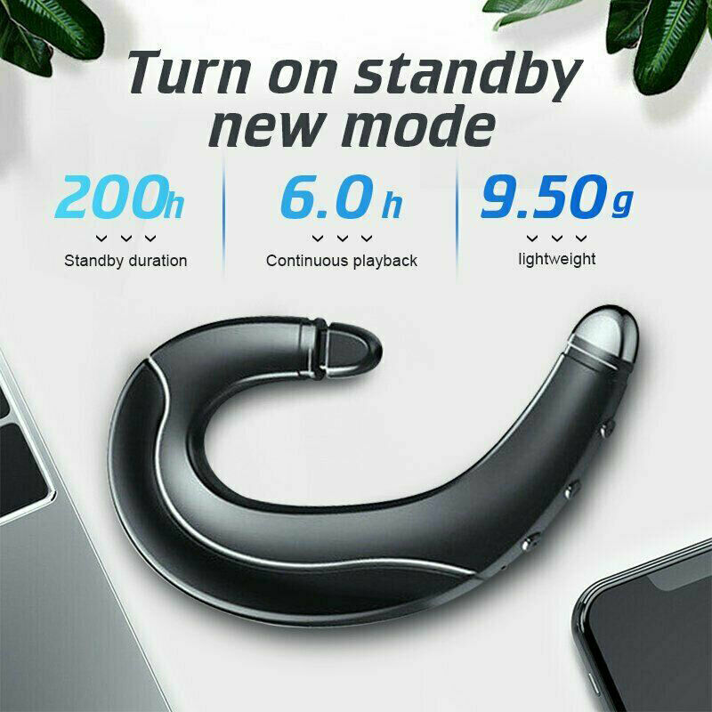 Wireless Bluetooth 5.0 Earphones Bone Conduction Earpices Earbuds Stereo H Hn
