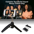 XS-7 Portable Desktop Anti-Shake Foldable Handheld Tripod Phone Tablet Clip