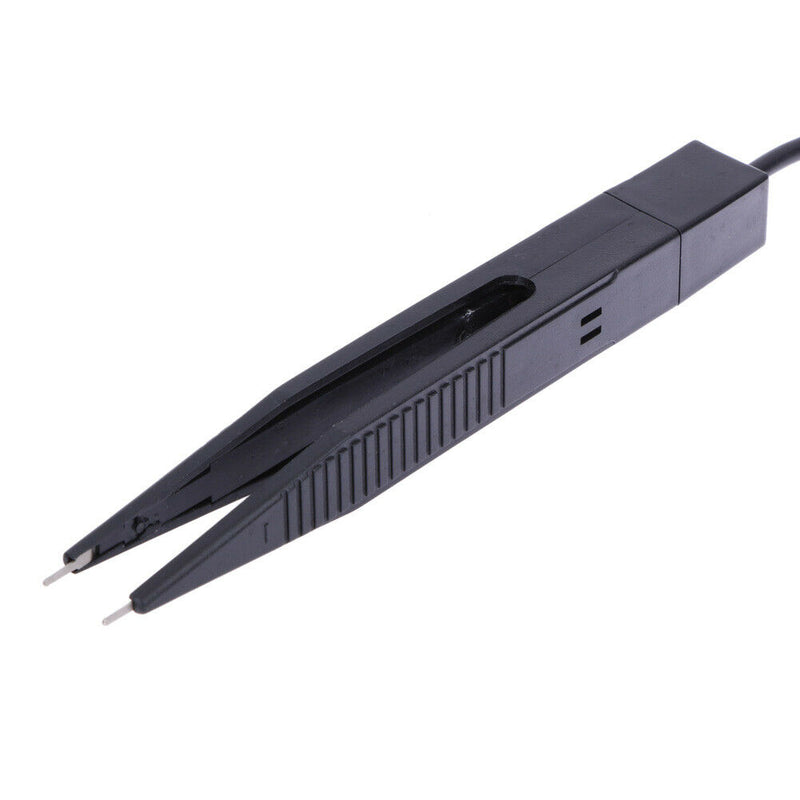 New SMD Inductor Test Clip Probe Tweezers for Resistor Multimeter Capacitor A