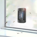 4-LED Solar Lamp & Bug Zapper Mosquito Killer Insect Repeller Light Garden PRZ