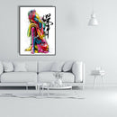 Painting By Numbers Kit DIY Buddha Statue Canvas Oil Art Picture Home Decor