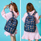 Cute Animal Fox Printing School Backpacks Waterproof Women Bag Laptop Backp M1R1