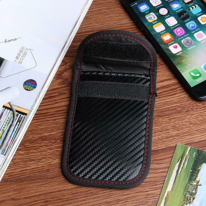 Car Key Bag Fob Signal Blocker Faraday Bag Signal Blocking Shielding Pouch