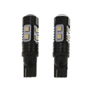 2X 50W T10 LED 6000K White Backup Reverse Light Bulbs Turn Signal Lamps