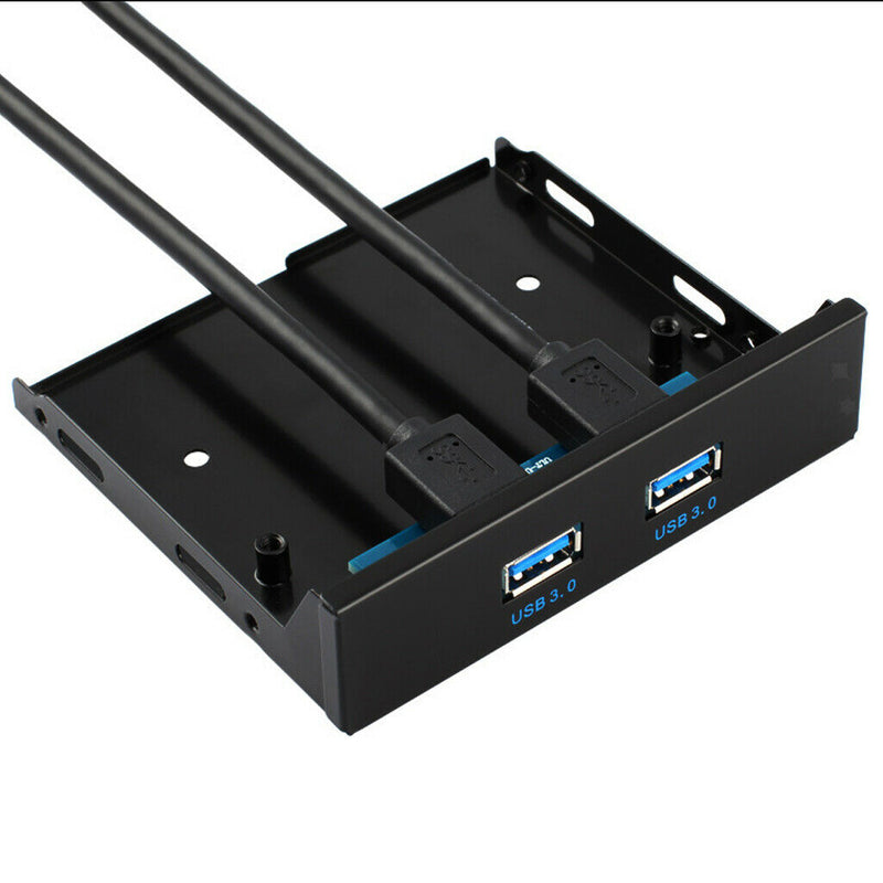 1 Piece Two USB 3.0 Connection Front Panel 3.5 "floppy Disk Drive Space