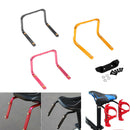 Bicycle Seat Post Back Double Water Bottle Holder Cage Rack Adapter Black