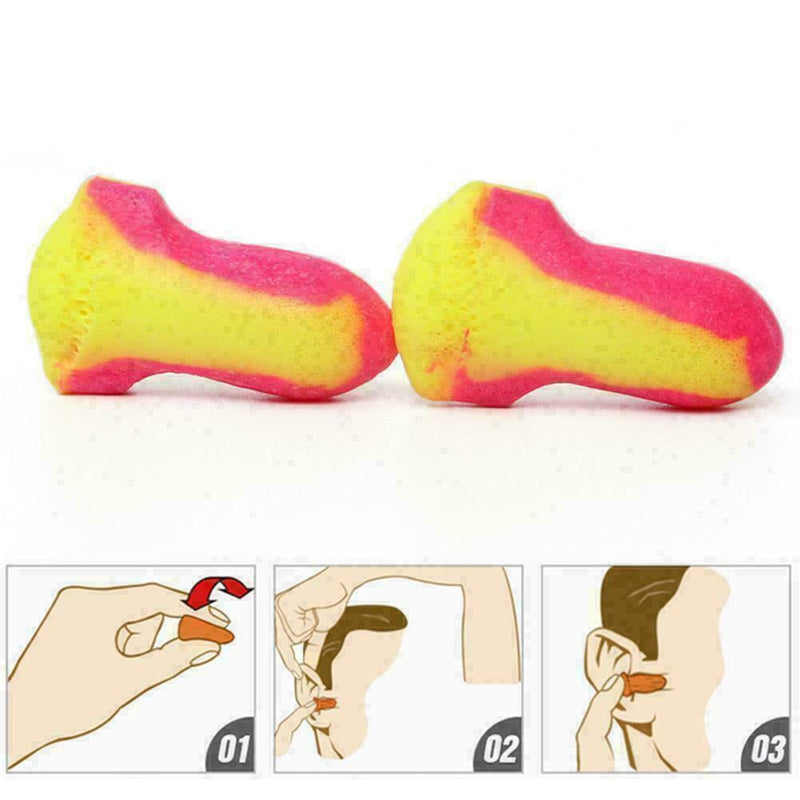 1pair Soundproof earplugs noise sleep learning, wireless reduction Effect Y I0K7