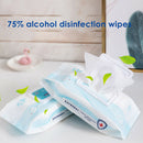 Travel Portable 10Pcs/Bag 75% Alcohol hand Wipes Cleaning Wet towel