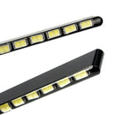 2x Super Bright 7030 14LED SMD Car Day Running Light Strip DRL Fog Lamp New