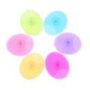 Silicone Cleaning Powder Brush Portable Face Hair Washing Brush Makeup Tool A