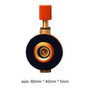 Camping Gas Stove Safe Switching Flat Tank Cylinder Valve Adapter for Picnic