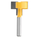 8mm Shank Router Bit T-Type Slotted Milling Cutter Carbide Woodworking Tool