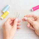 12pcs Elderly Needles Electroplated Side Pinhole DIY Home Sewing Accessory