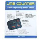 1pc Portable Fishing Line Depth Finder Length Gauge Counter Fishing Tool A