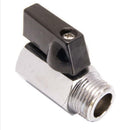 Top Outstanding Much New 1/4" Mini Brass Ball Valve - Solid Chrome Plated NMO