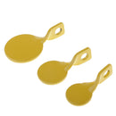 3pc Stainless Steel Spinner Target Plinking Shooting Target 2.5/3/4cm Yellow