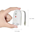 2pcs Rechargeable LED Night Light Toilet Bathroom Motion Activated Lamp