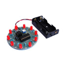 Electronics DIY 4017 Running Water Light Kit NE555 LED Horse Race Lamp Training